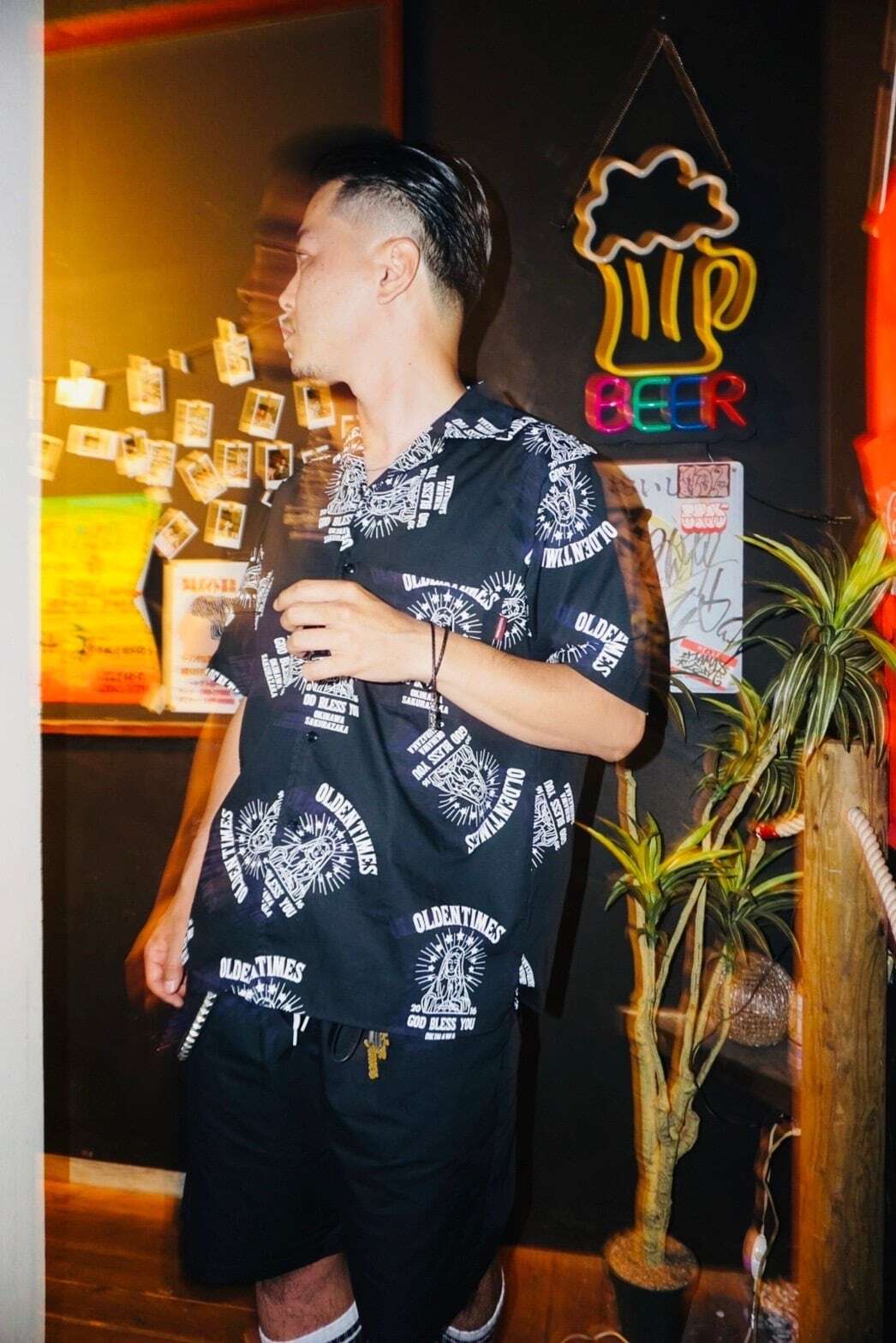 BLACK:167cmMサイズ着用