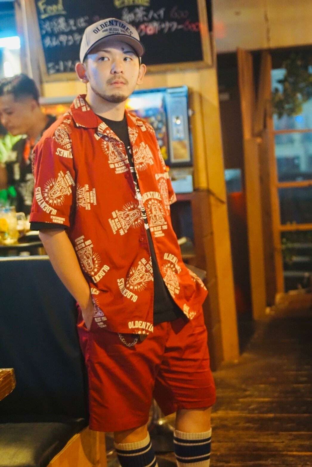 RASPBERRY:167cmLサイズ着用