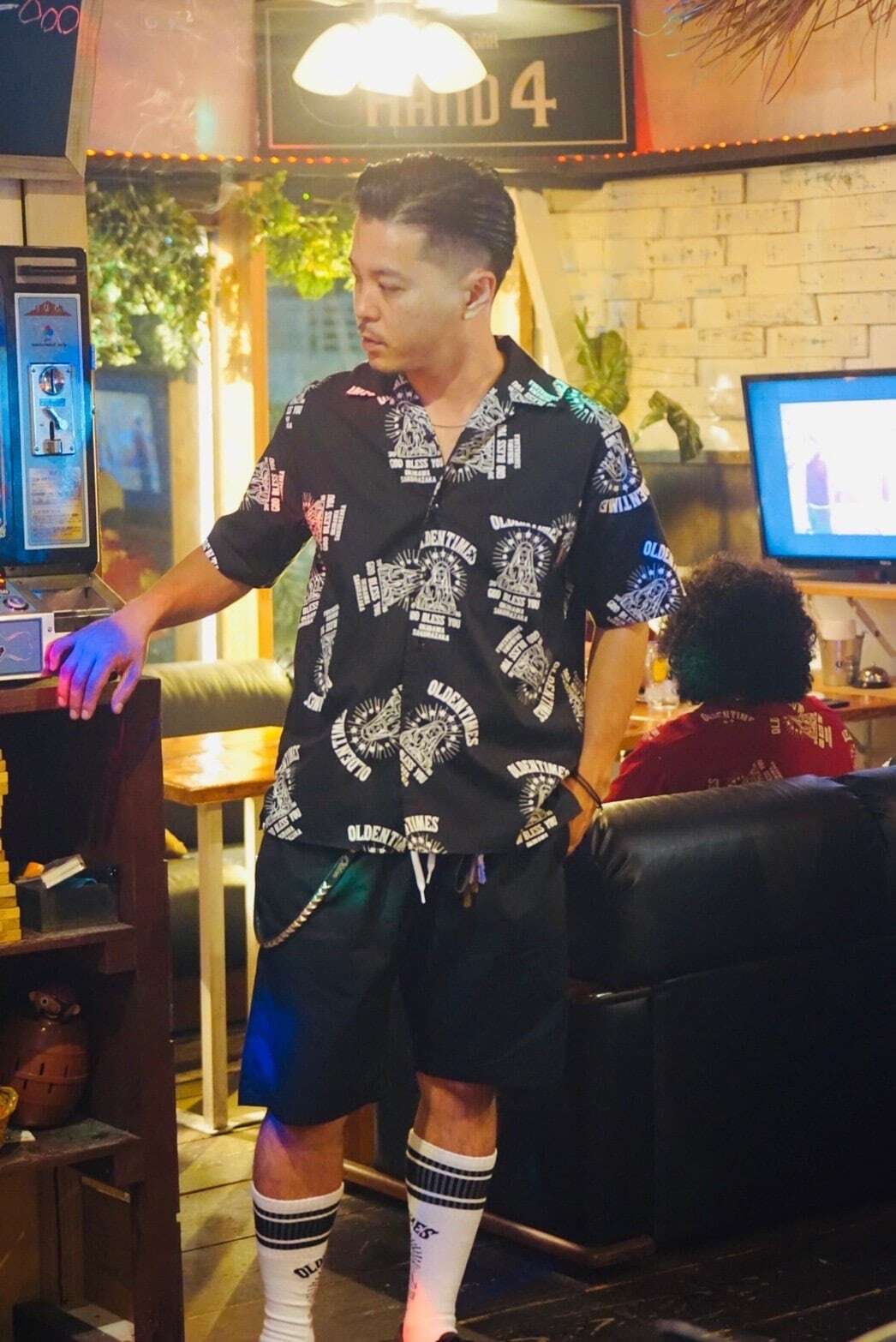 BLACK:167cmMサイズ着用