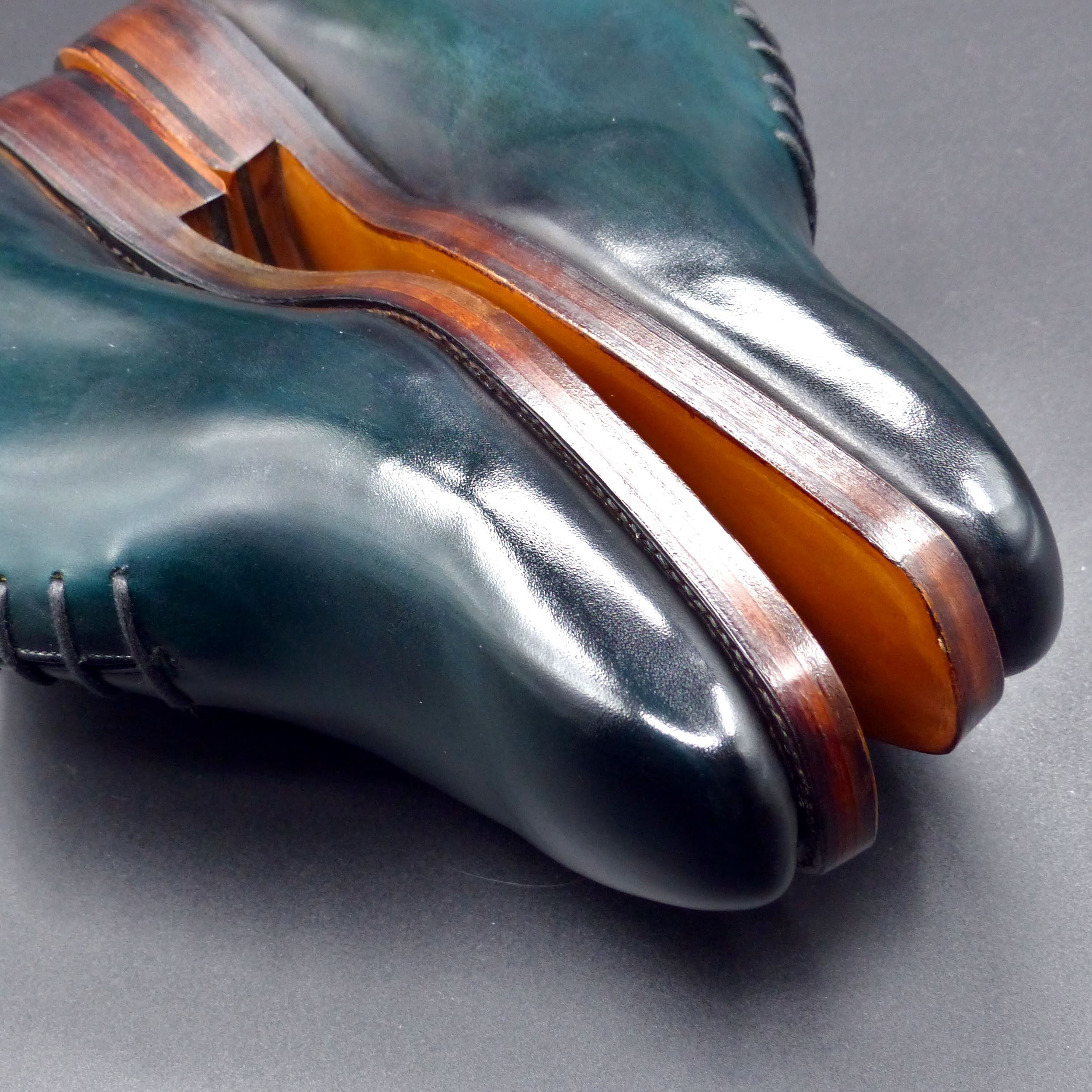 迫力のＷレザーソール