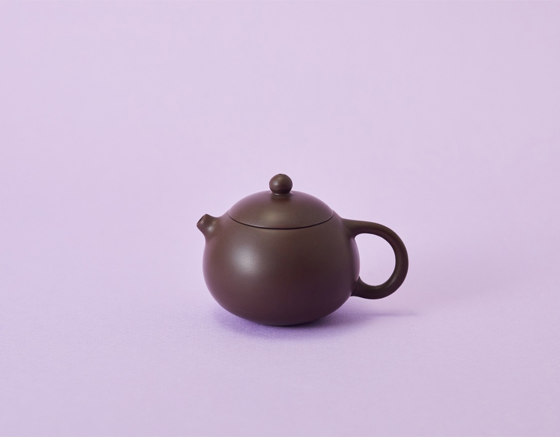陶器　茶壷「小貴妃」（小）こげ茶　¥5,775