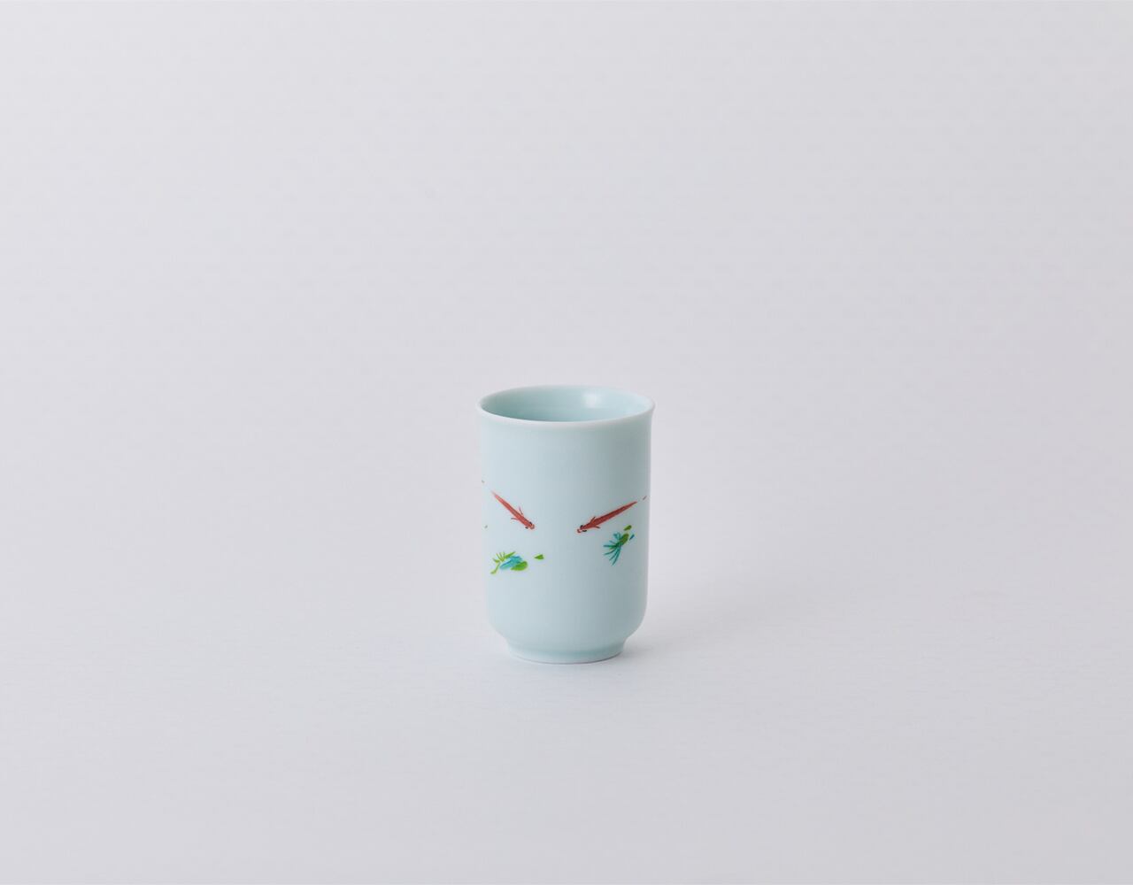 浮魚柄　聞香杯　¥825