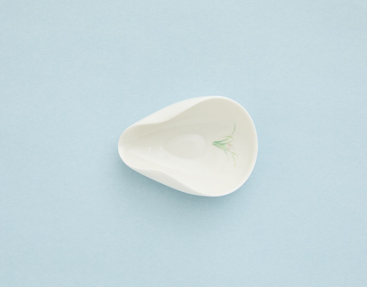 蘭花柄　茶荷　¥2,640