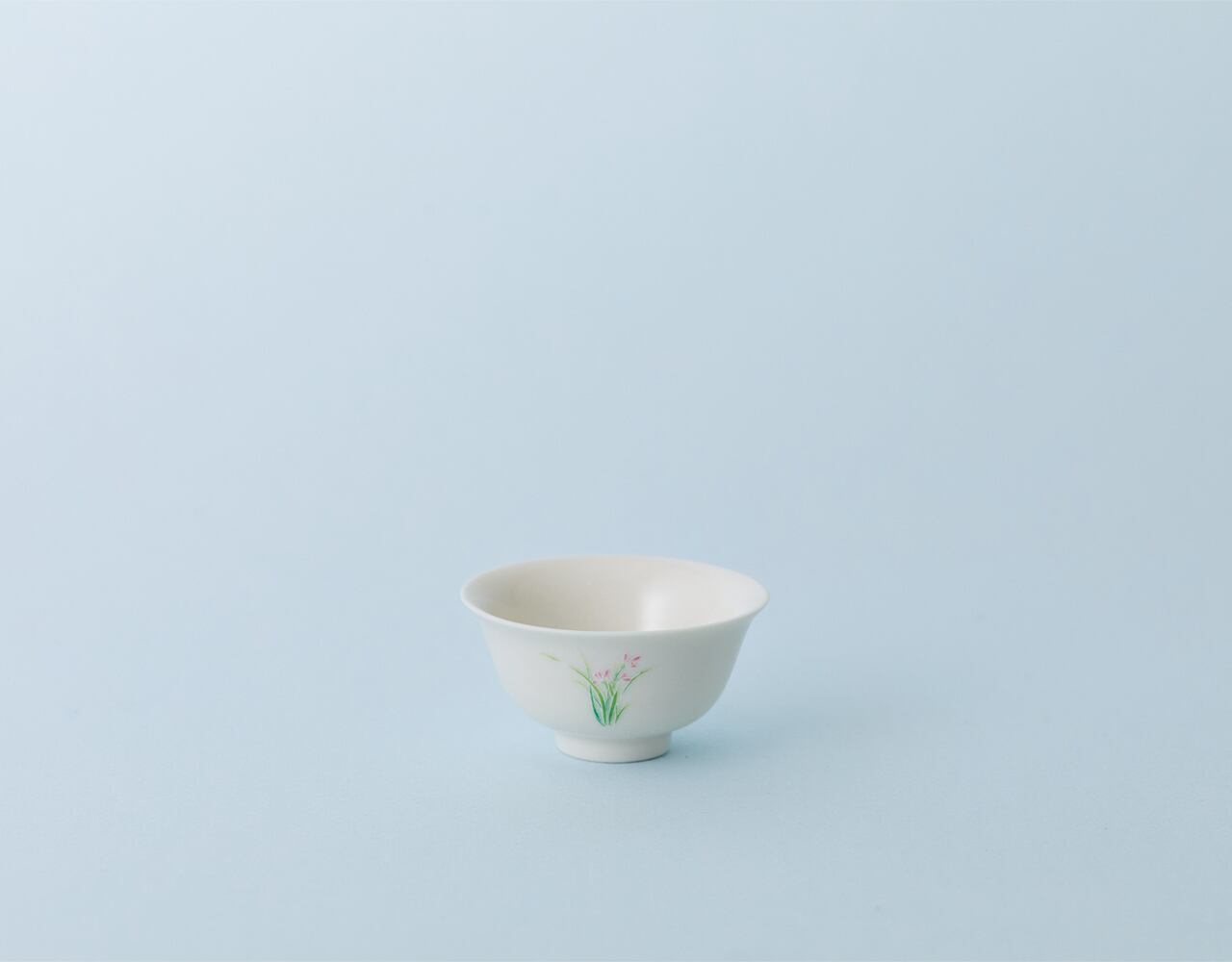 蘭花柄　飲杯　¥770