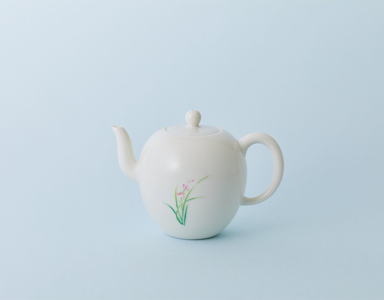 蘭花柄　茶壷「香玉壺」¥6,160