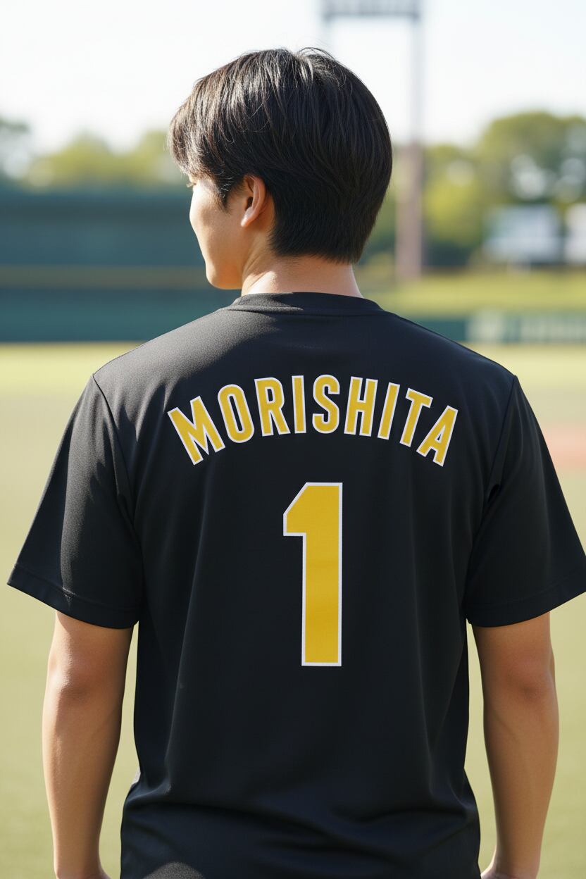 阪神タイガース グッズ 球団承認 NEWバージョン！TIGERS LOGO☆TL森下