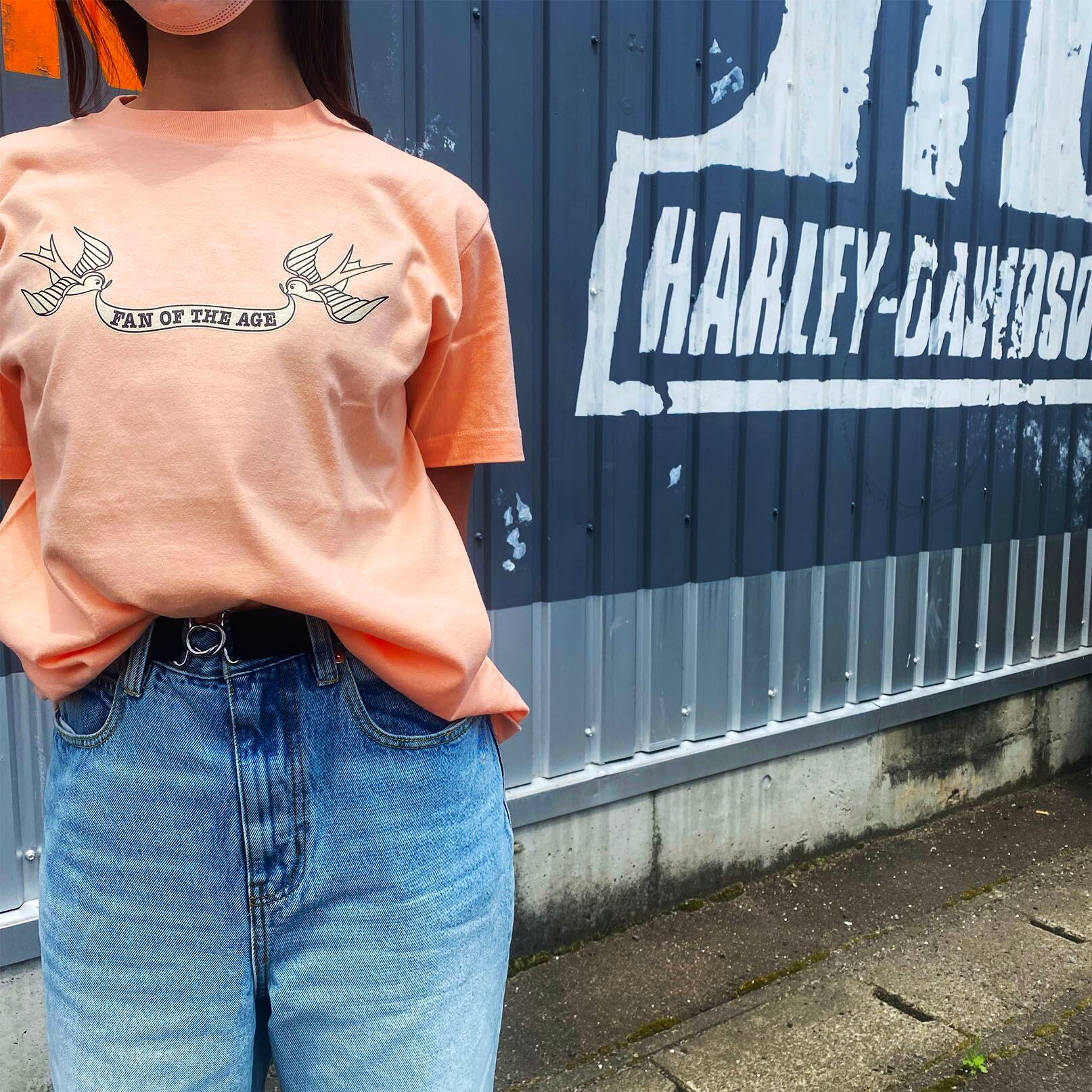 モデル 152cm Sサイズ オレンジ着用