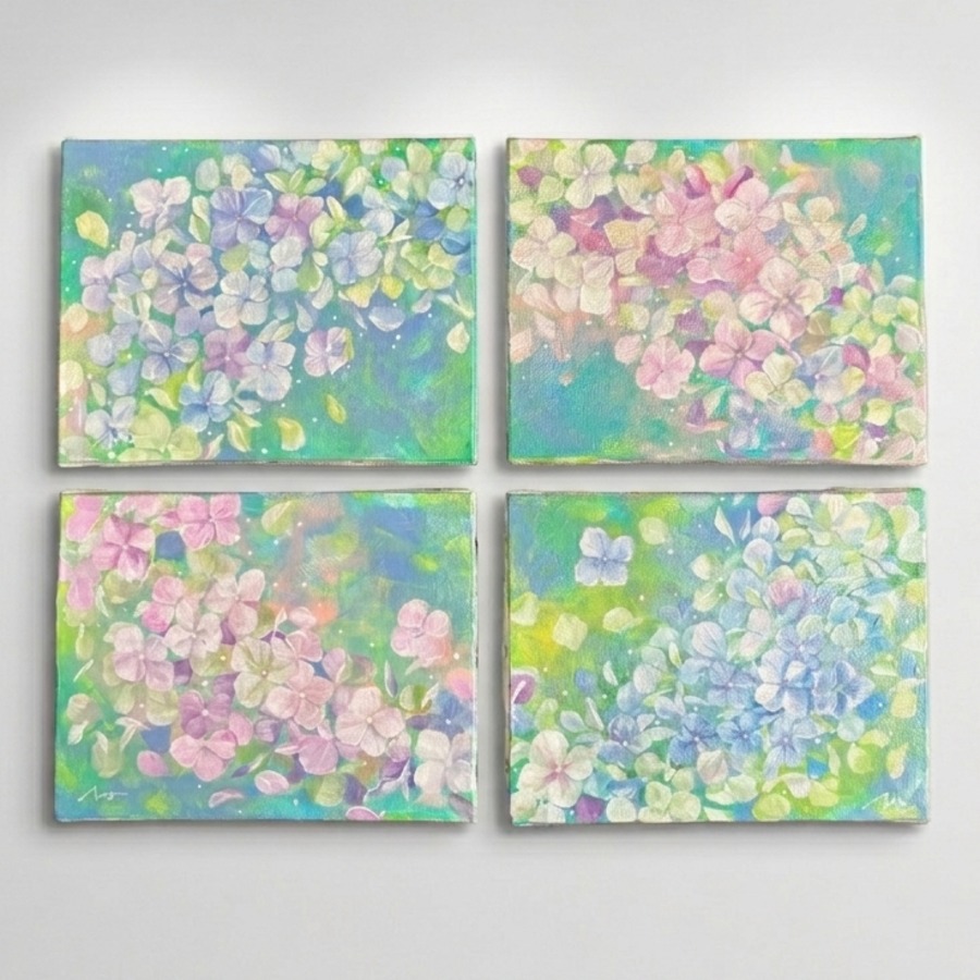 Hand-painted by infinity artist NAO, Japan.