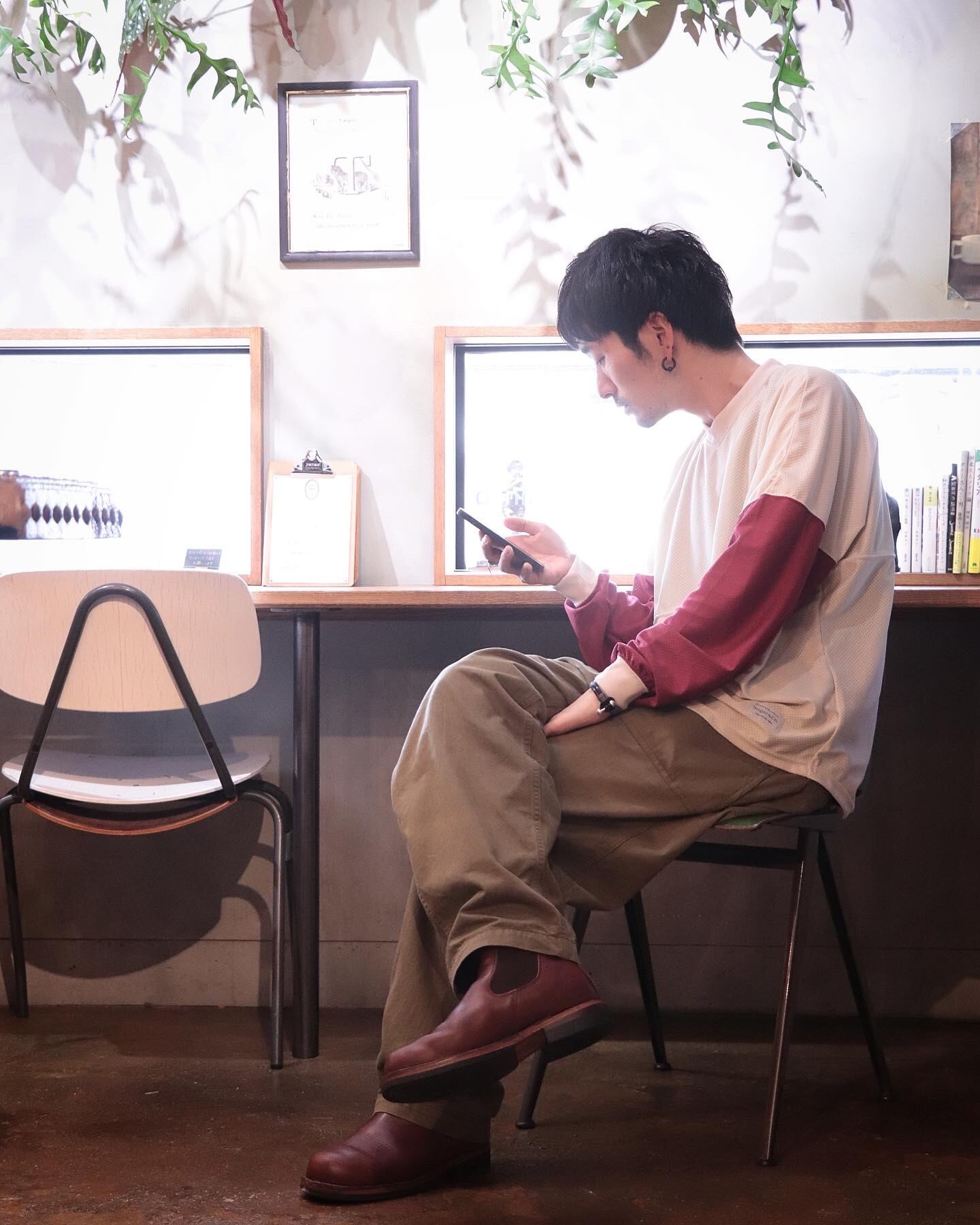 177cm　60kg　Lサイズ着用