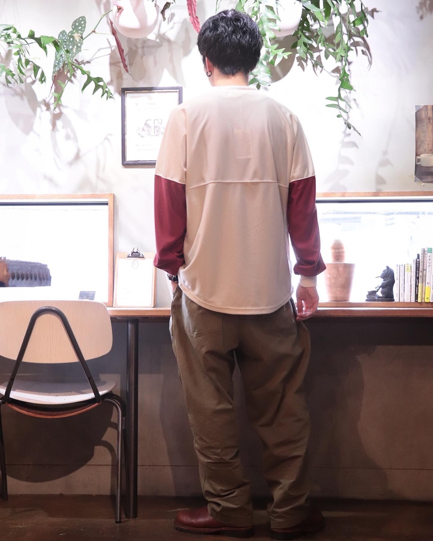 177cm　60kg　Lサイズ着用