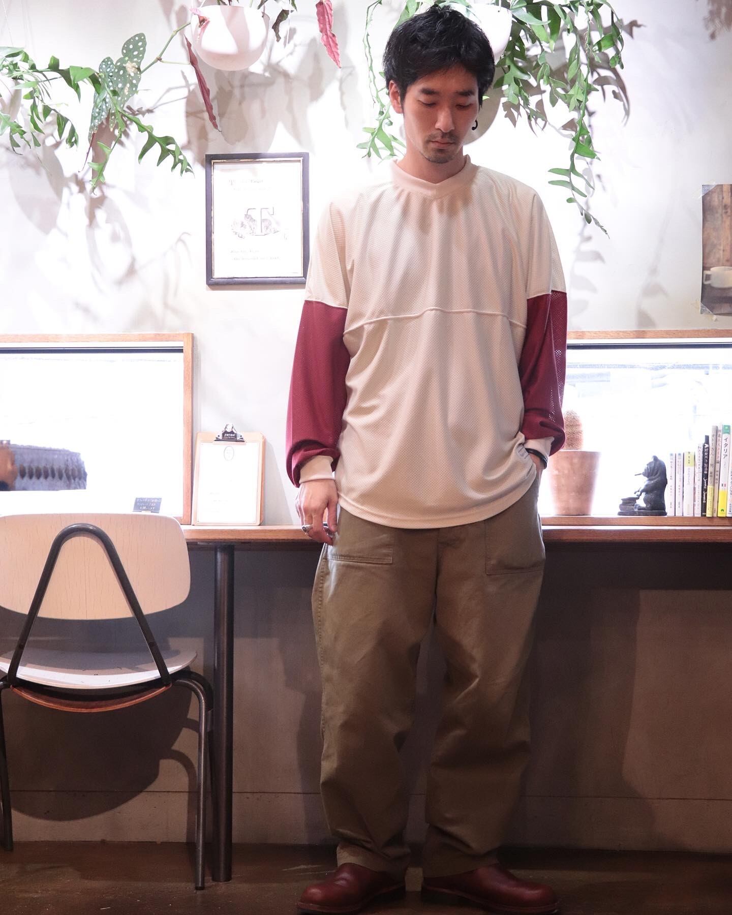 177cm　60kg　Lサイズ着用