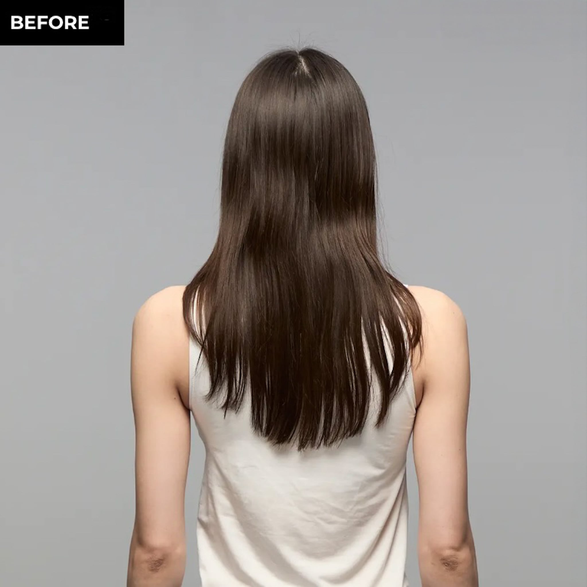 ヘアカラー毛　BEFORE