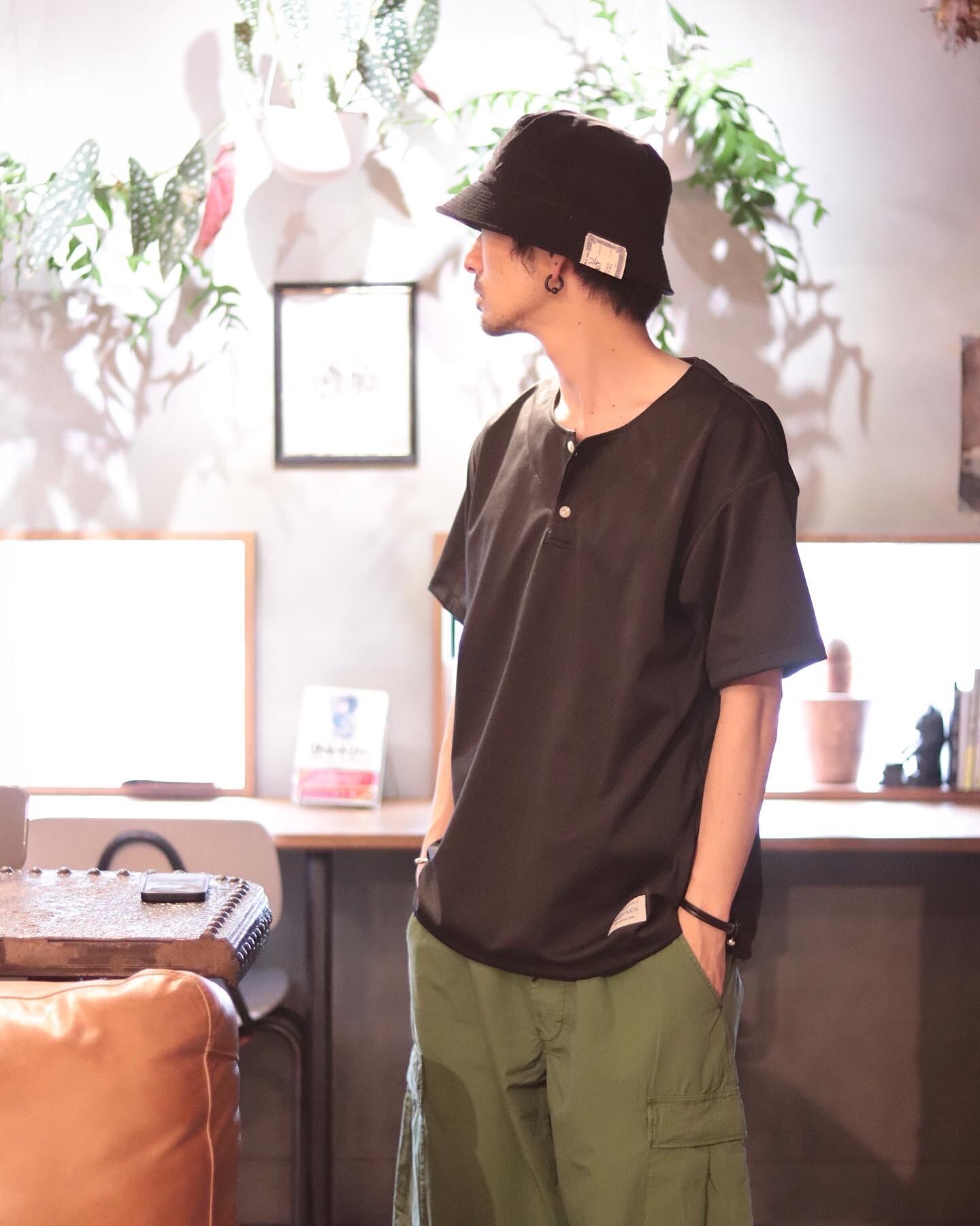 177cm 60kg Lサイズ着用