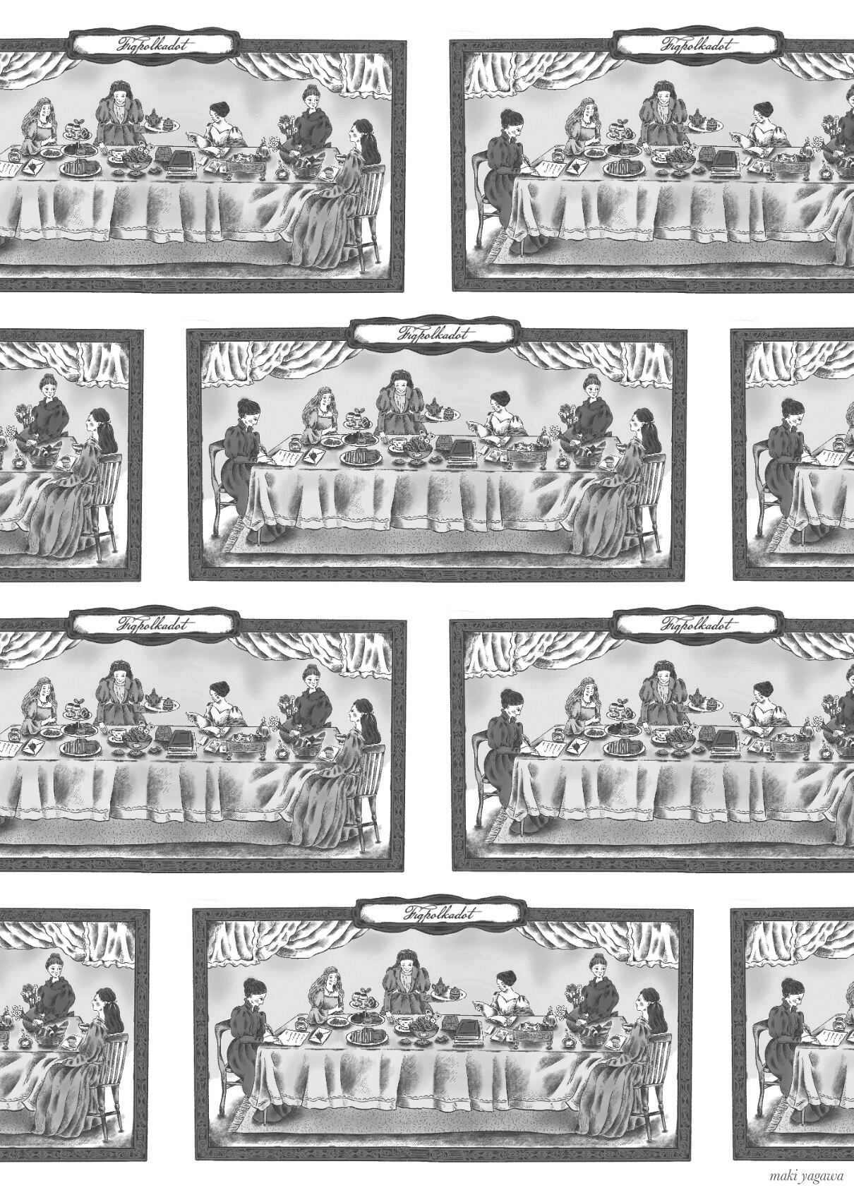 基本色はブラックです。