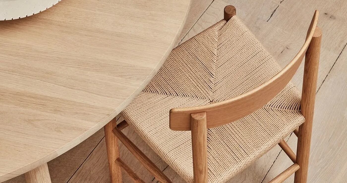 シートクッションプレゼント》J39 Beech Vintage lacquer Shaker Chair