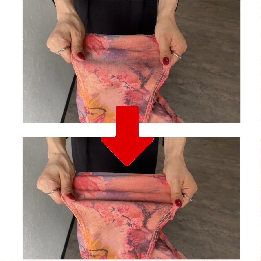 伸縮性があり、一度履いたら離れられない履き心地♬