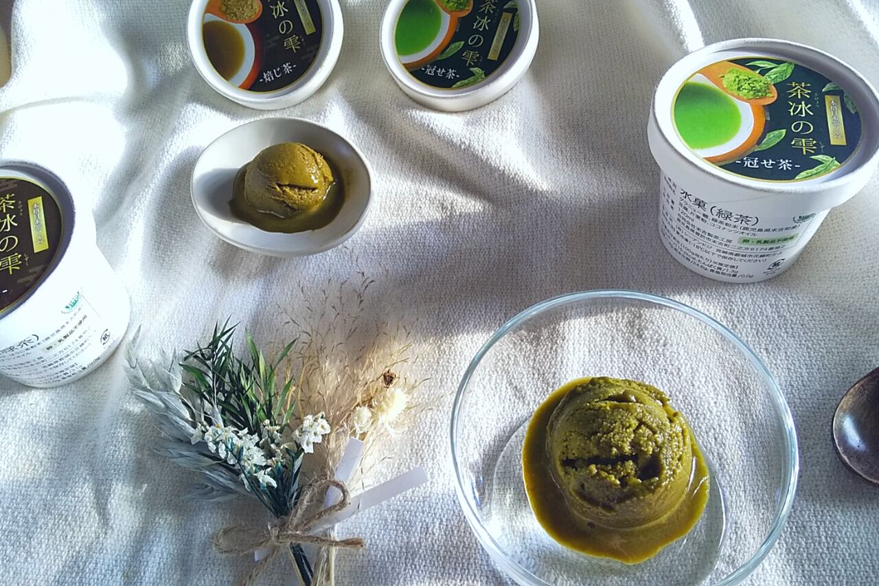 クラフトアイス】 本格日本茶ソルベ「茶冰の雫」6個セット（冠せ茶
