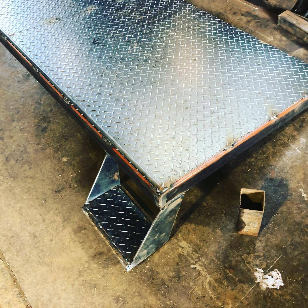 農具加工(作物乗せ台延長)