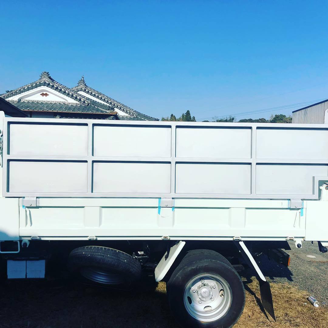 ダンプ荷台のアオリを延長