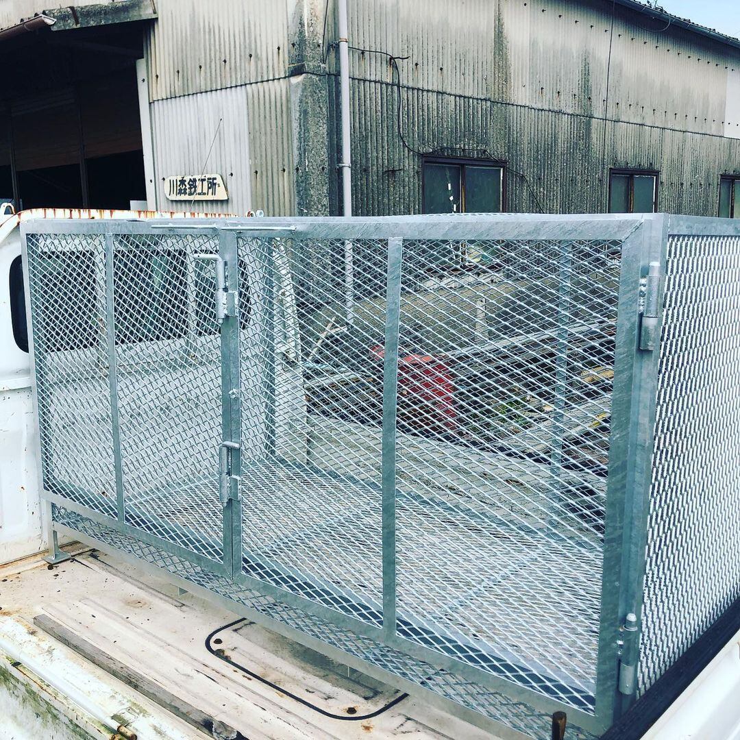 ゴミステーションの収集箱