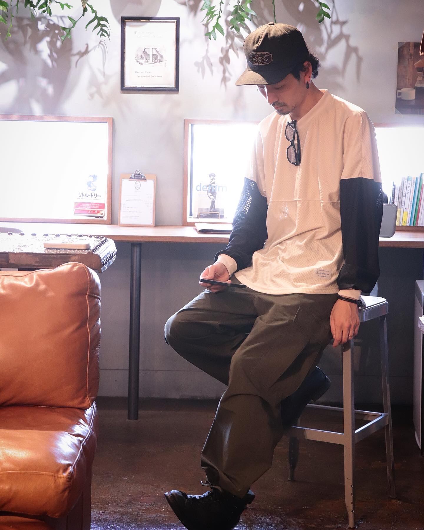 177cm　60kg　Mサイズ着用