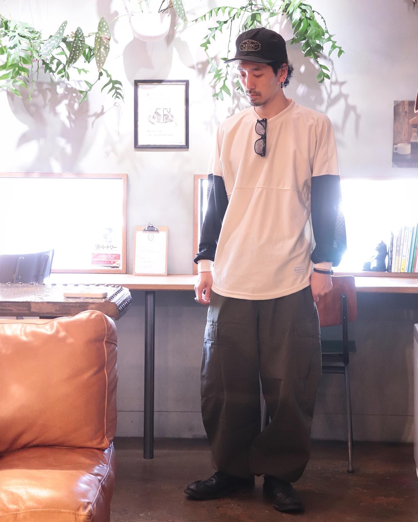 177cm　60kg　Mサイズ着用