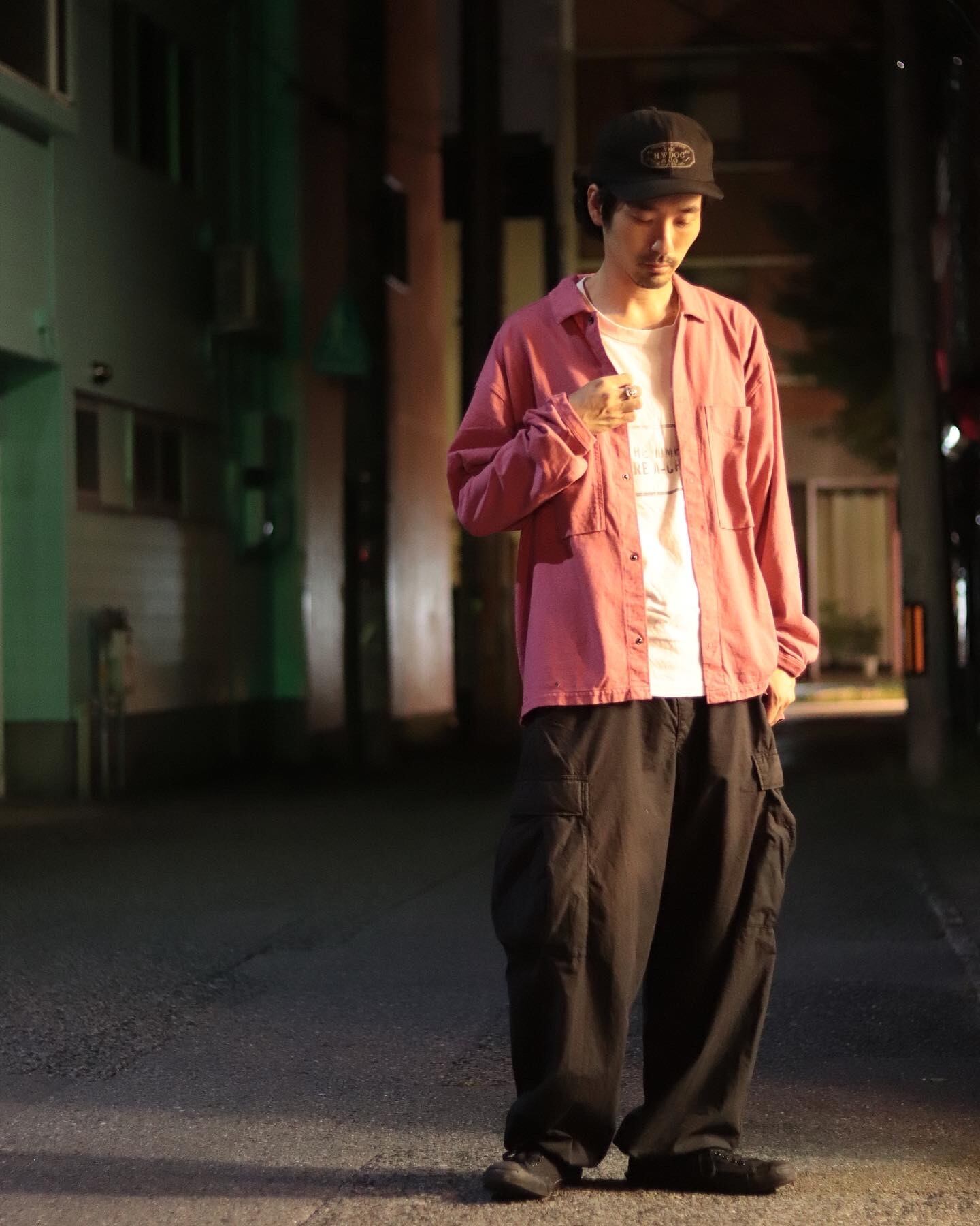 177cm 60kg Mサイズ着用