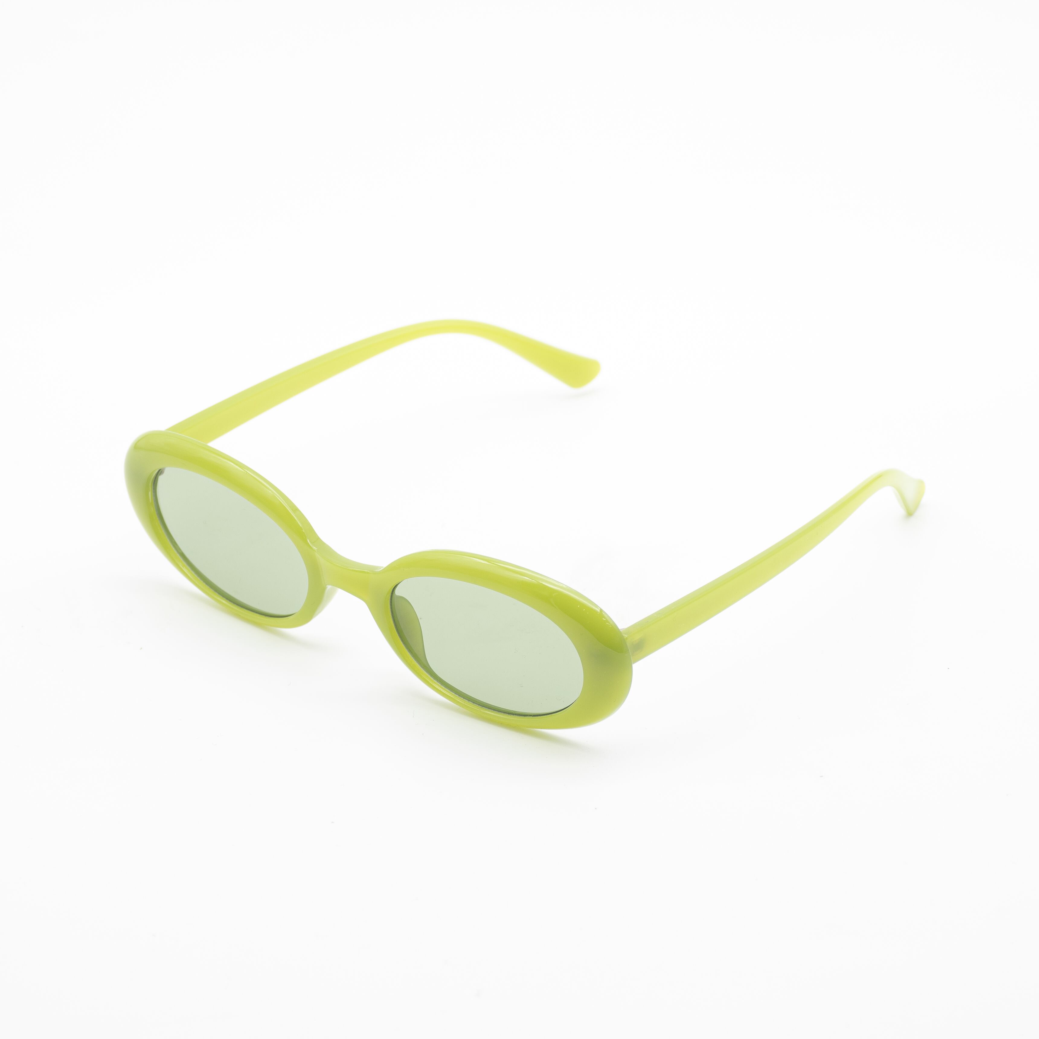 ライトグリーン×グレーレンズ