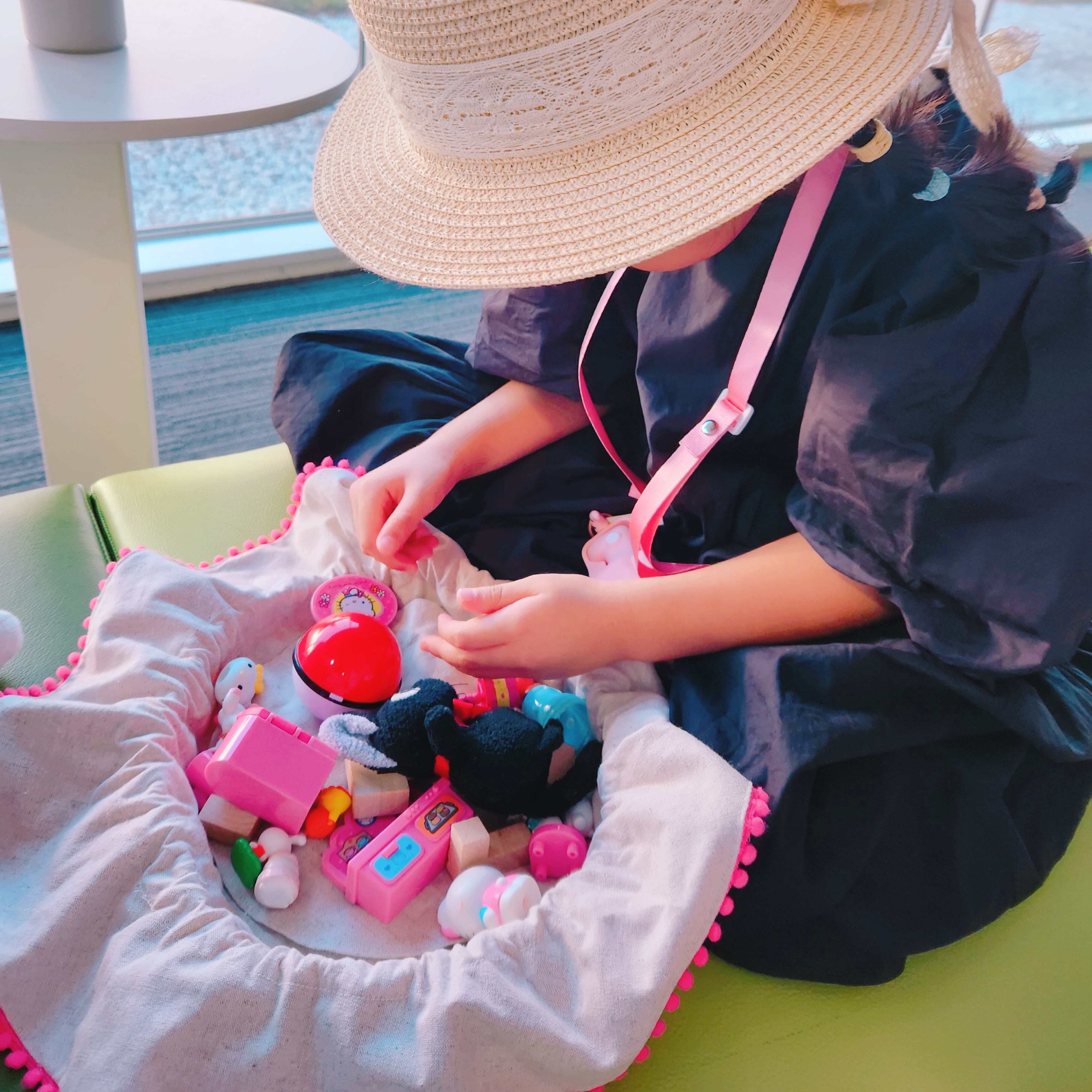 パッと広げてパッと遊んでパッと直せる