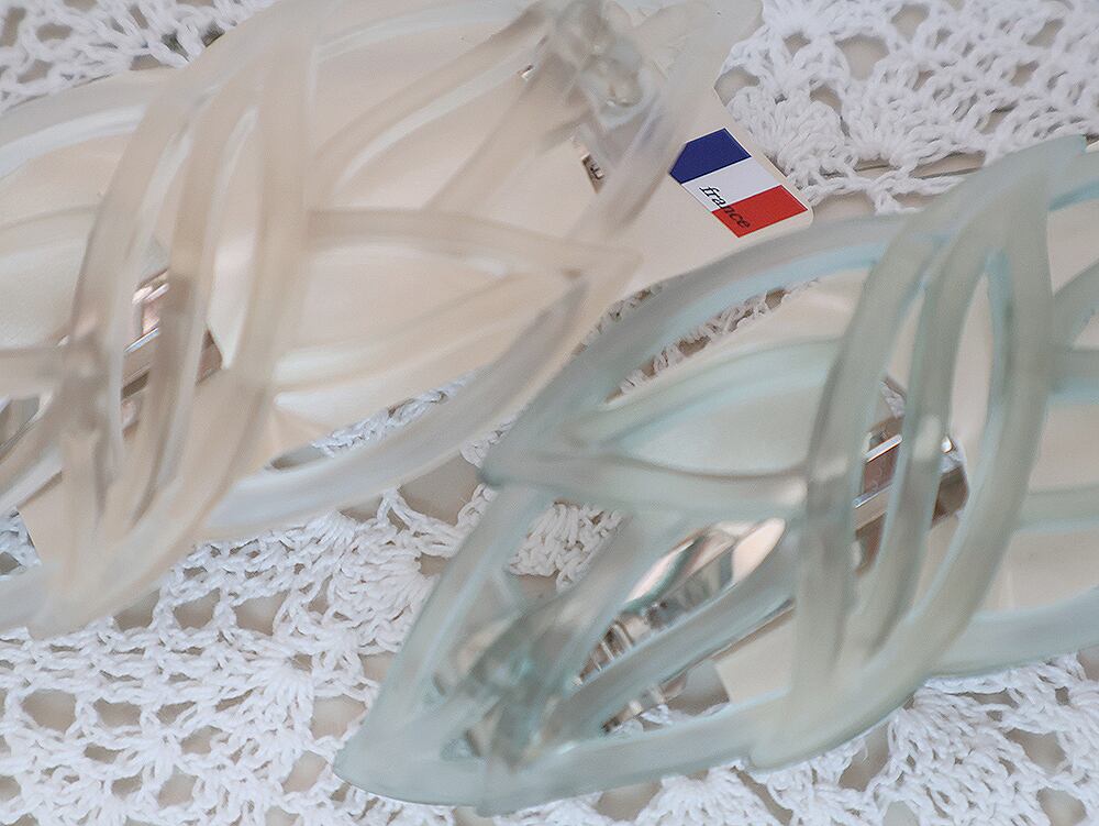 新色【フランス製】リーフバレッタ Lサイズ | atelier Grace Rose