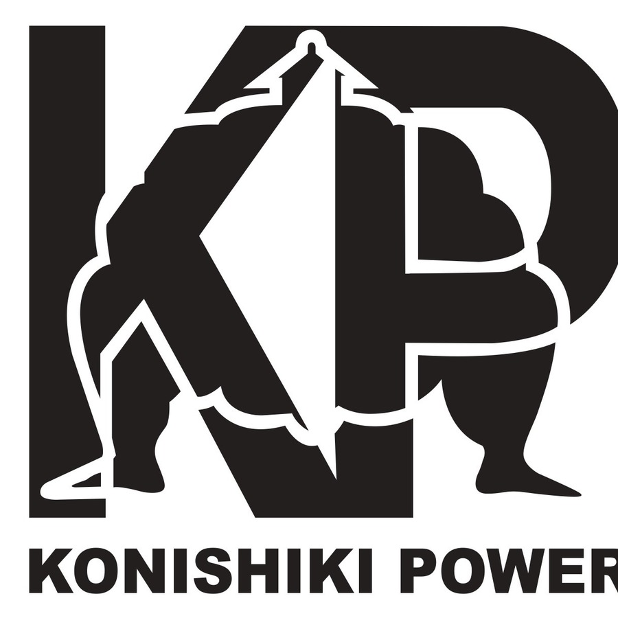 KONISHIKI POWER の頭文字（所属事務所のロゴになります）