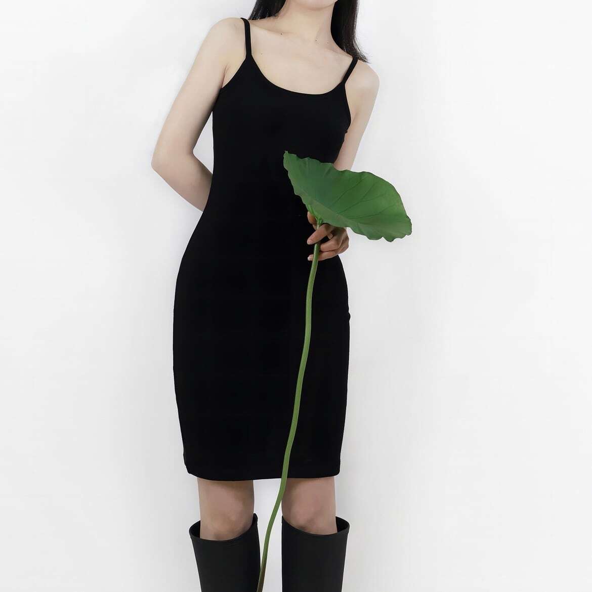 Knitted Skinny Slip Inner Dress <チュール/インナー>