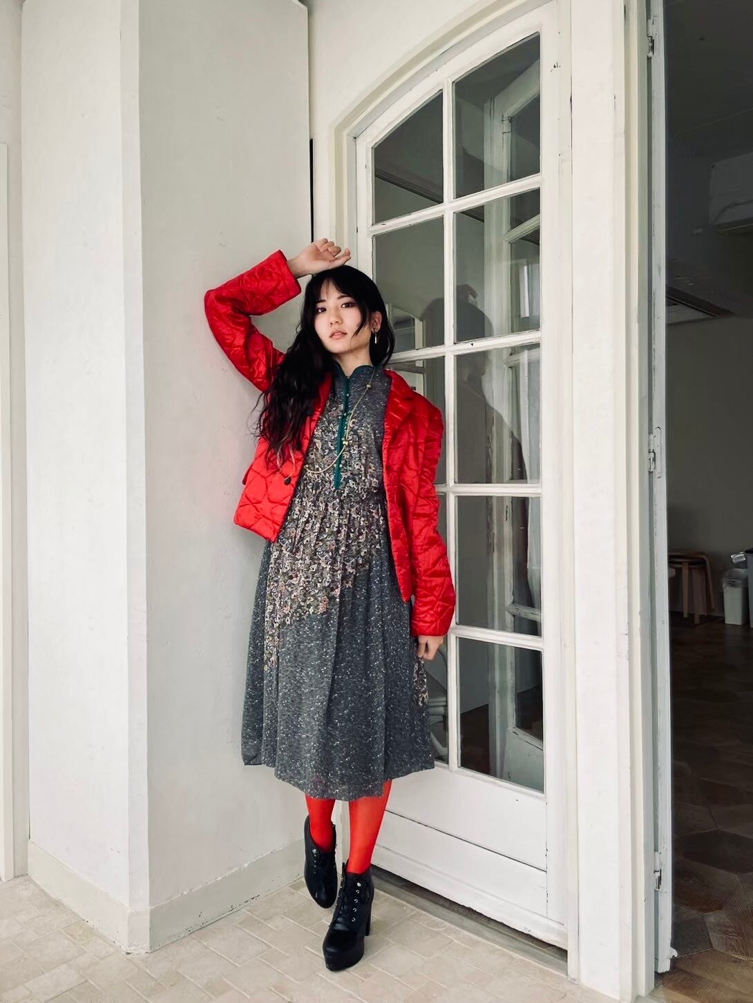 LilaLilyスタイリング事例（Model:小桜はる）