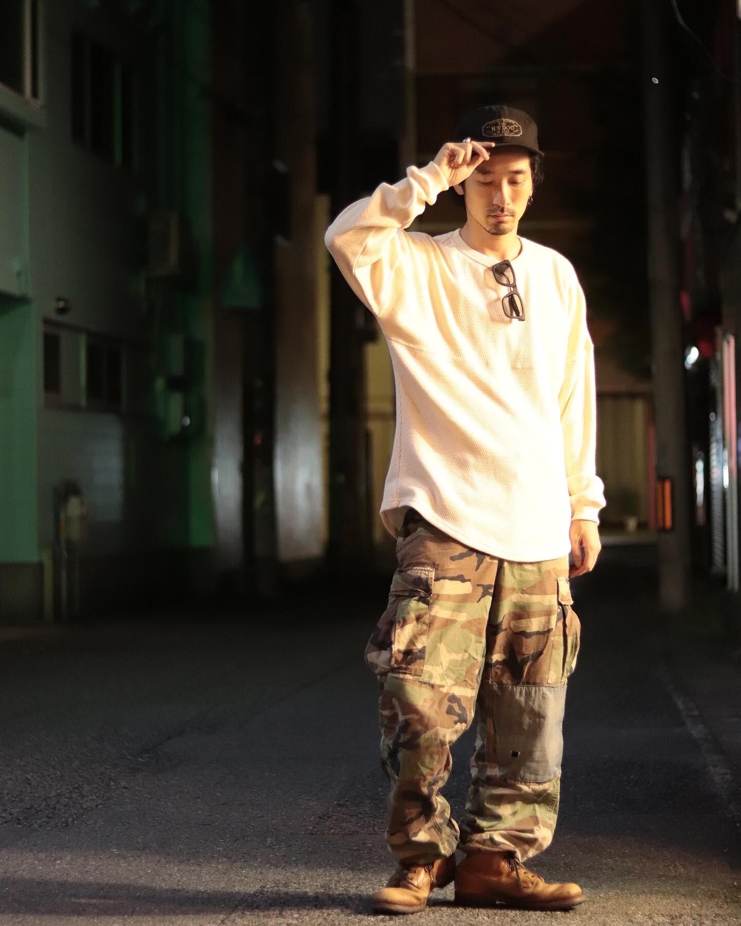 177cm　60kg　Mサイズ着用