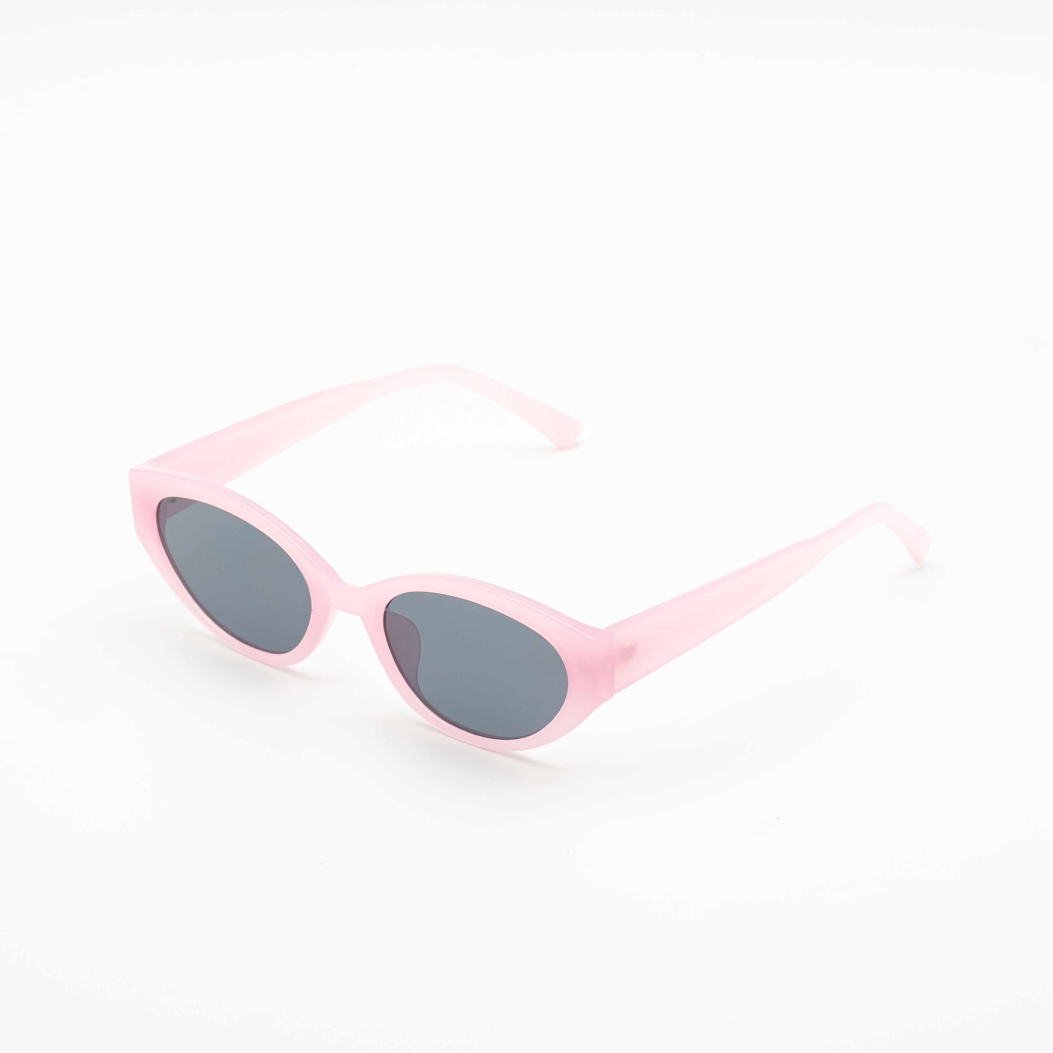 クリアピンク×ブラックレンズ