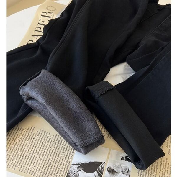 ブラック（裏起毛）