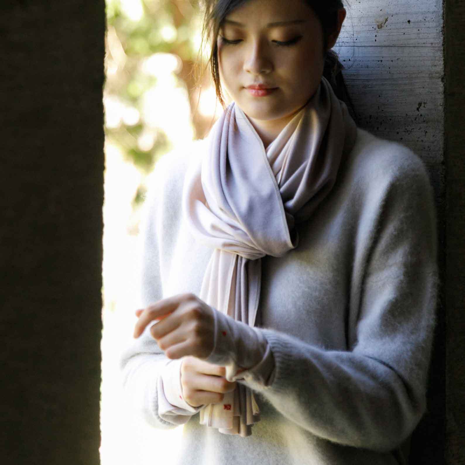 ボリューム感のある巻き方も簡単