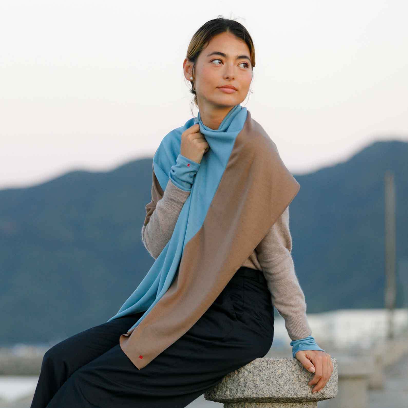 ストールとしても様々なシーンで活躍