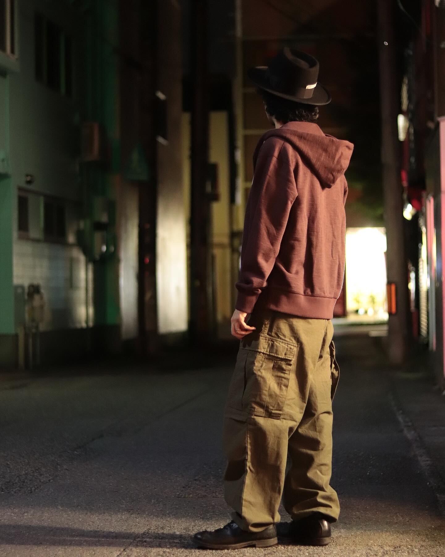 177cm 60kg Lサイズ着用