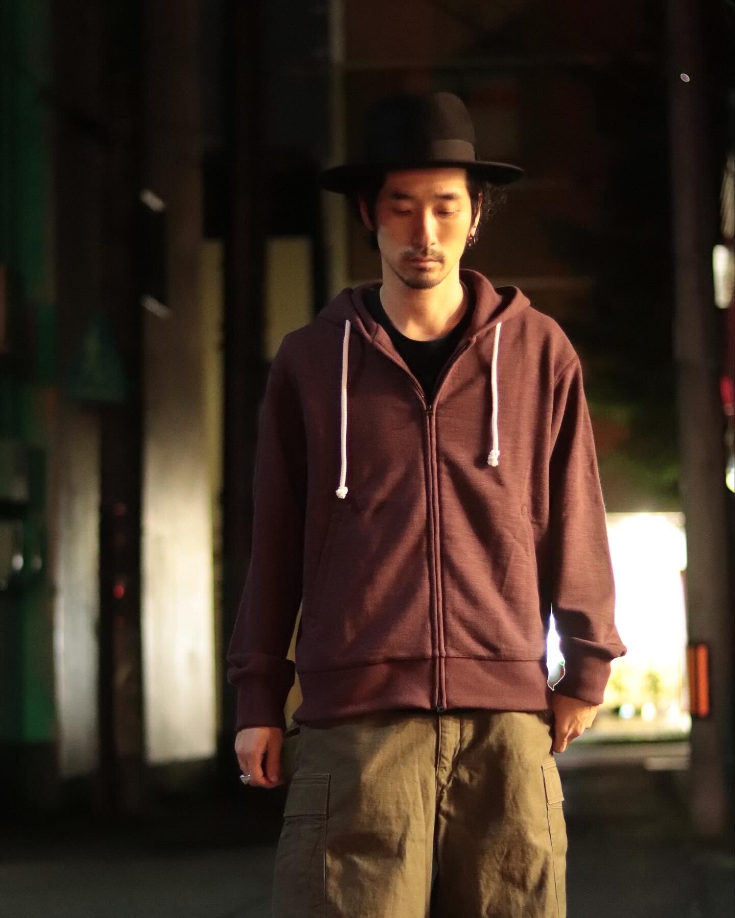 177cm 60kg Lサイズ着用