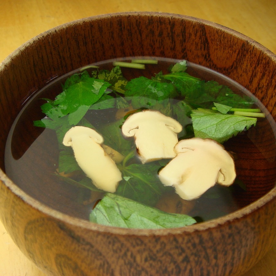 松茸のお吸い物
