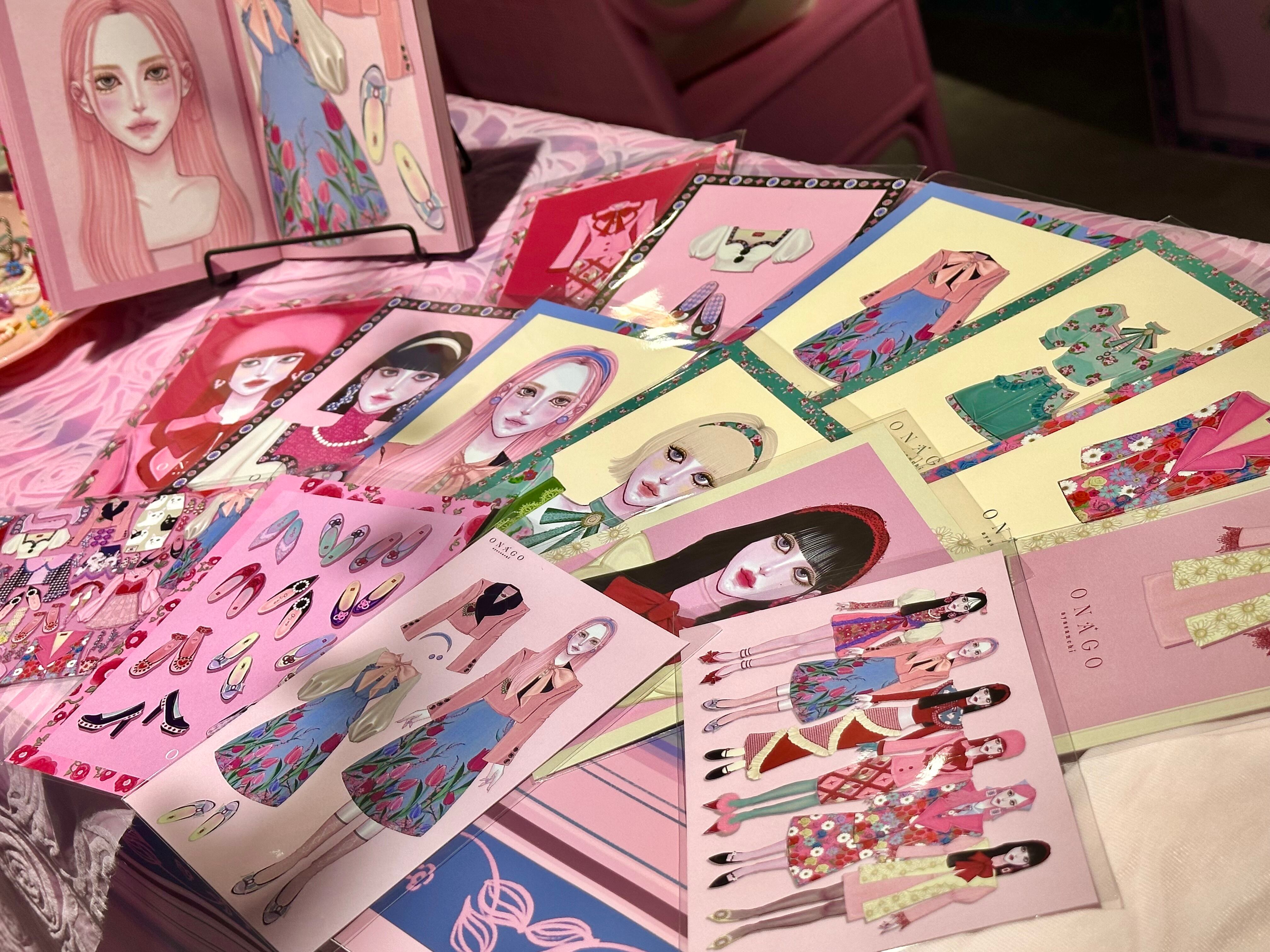 展示した時の様子。