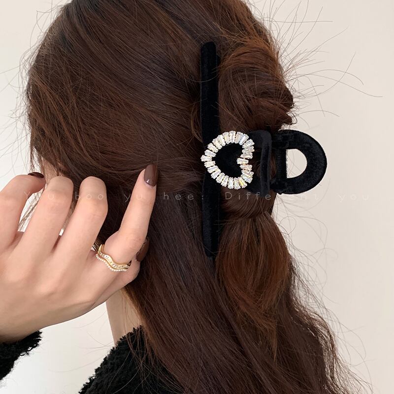 ハートビジューバンスクリップ