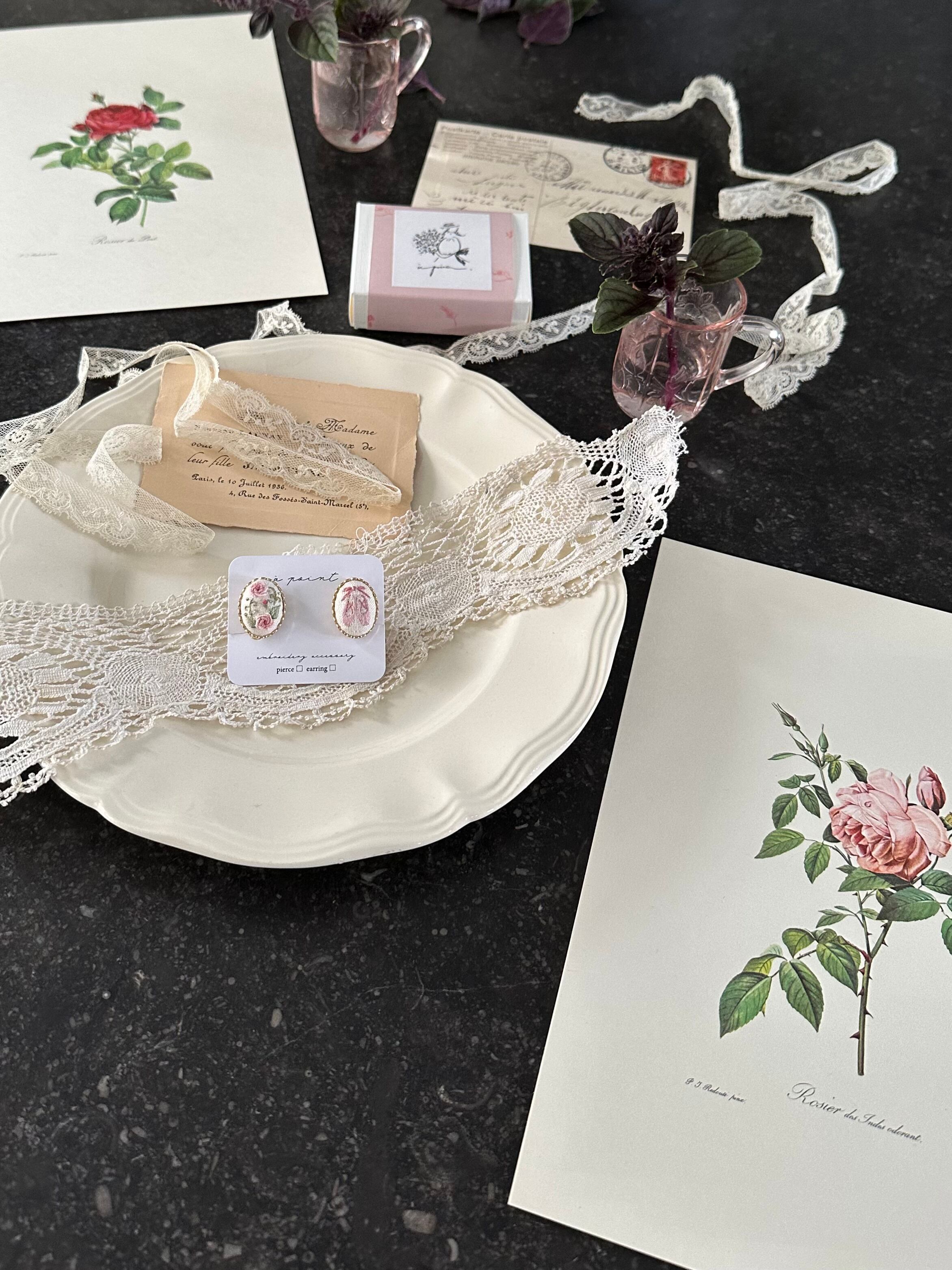 作家【apoint.handmade（ ア・ポワン）】さま作品とスタイリング