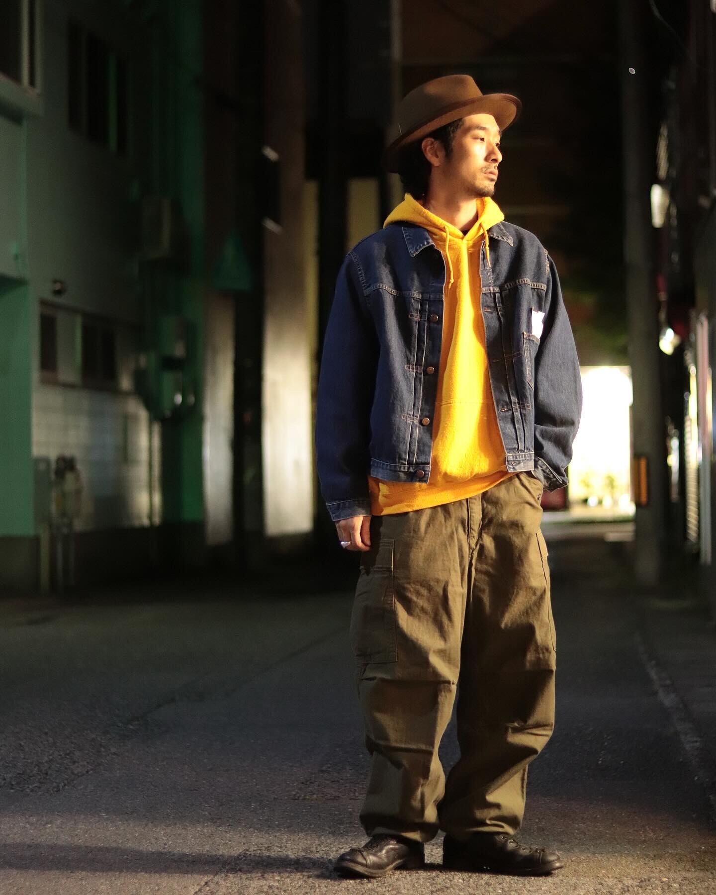 177cm 60kg 02(L)サイズ着用