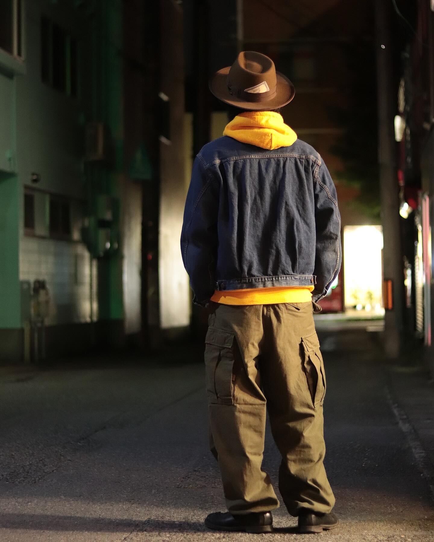 177cm 60kg 02(L)サイズ着用