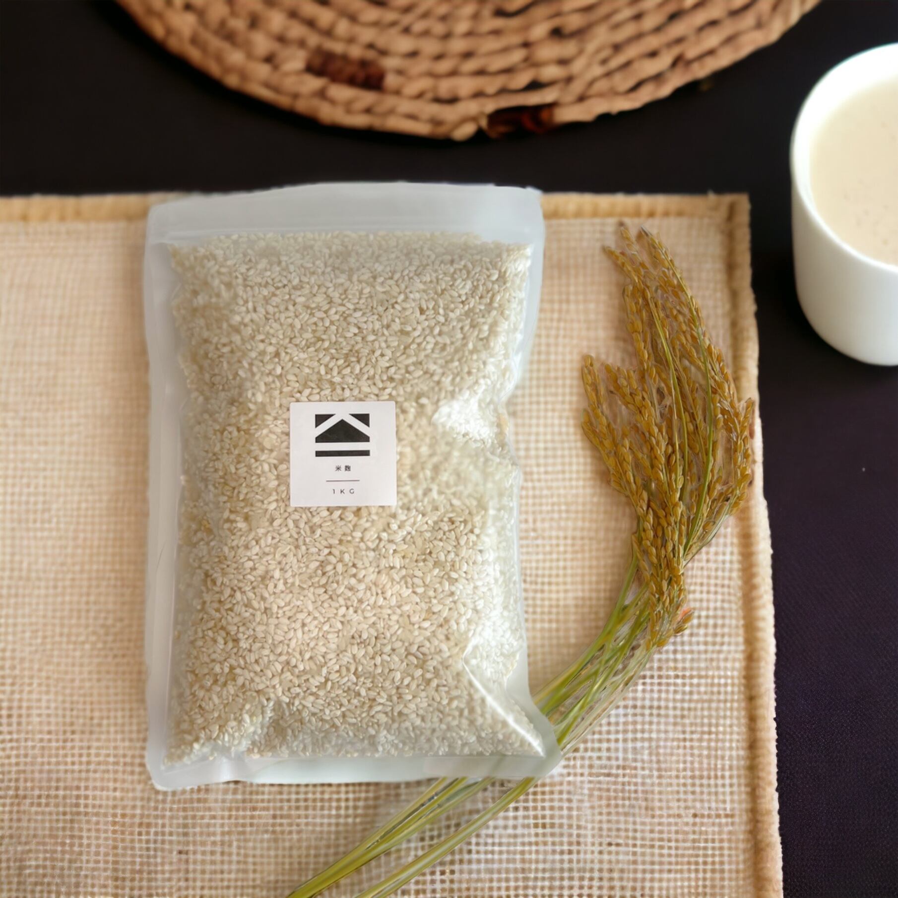 クセのない優しいお味の甘酒に