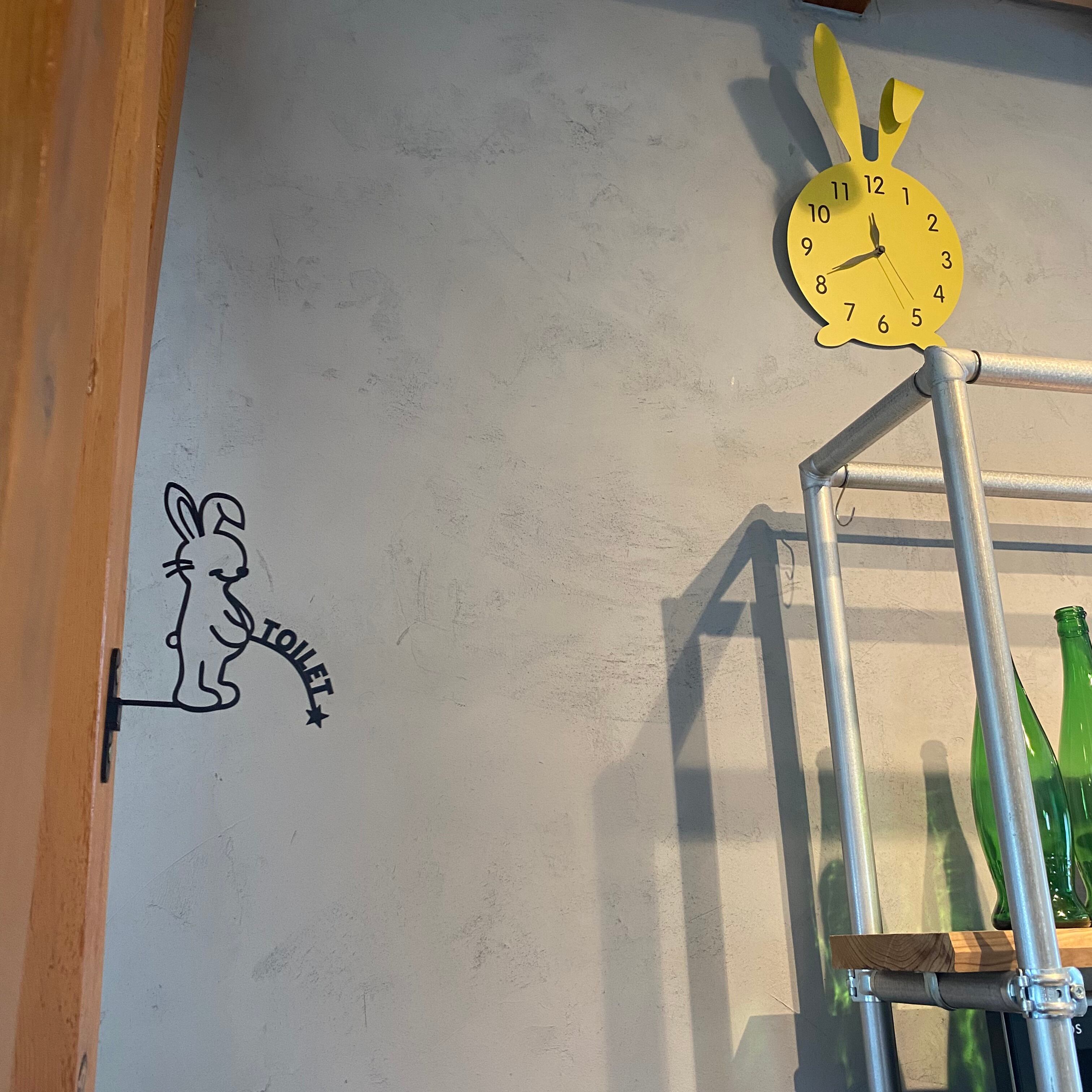 ユニークなうさぎくん