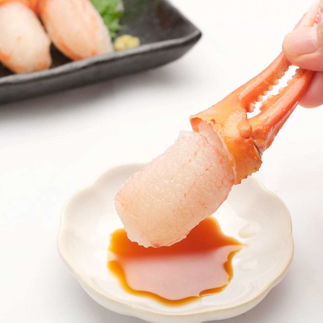 紅ズワイ爪のお刺身