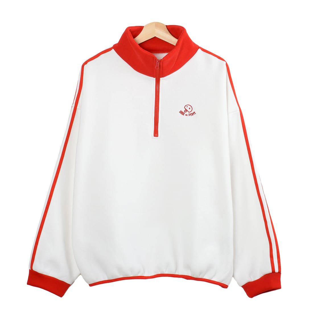 裏起毛ハーフジッププルオーバー | ROUX DI PERFE INTERNAZIONALE ルゥ